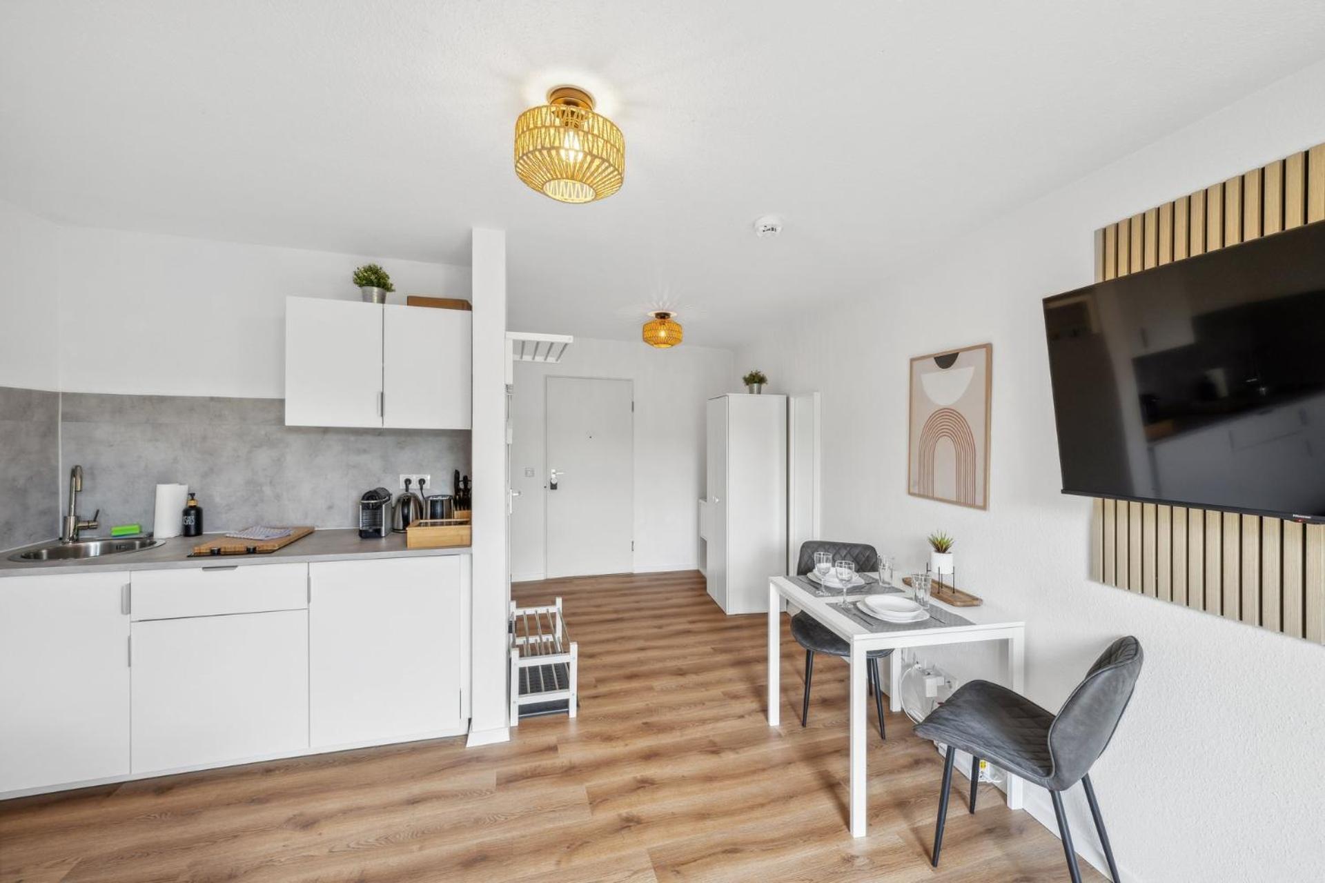 Andriss - Study & Work Apartments - Wifi - Kitchen كايزرسلاوترن المظهر الخارجي الصورة